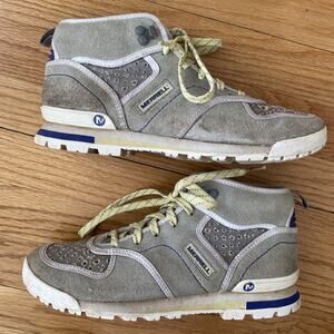 Merrell Hiking Boots Eagle Origins Perf Smoke Women’s 8.5 Grey Vintage 1990 204